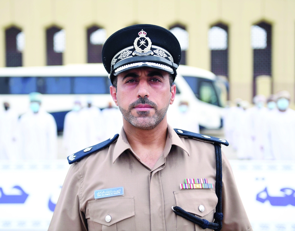 الرائد سيف الغافري