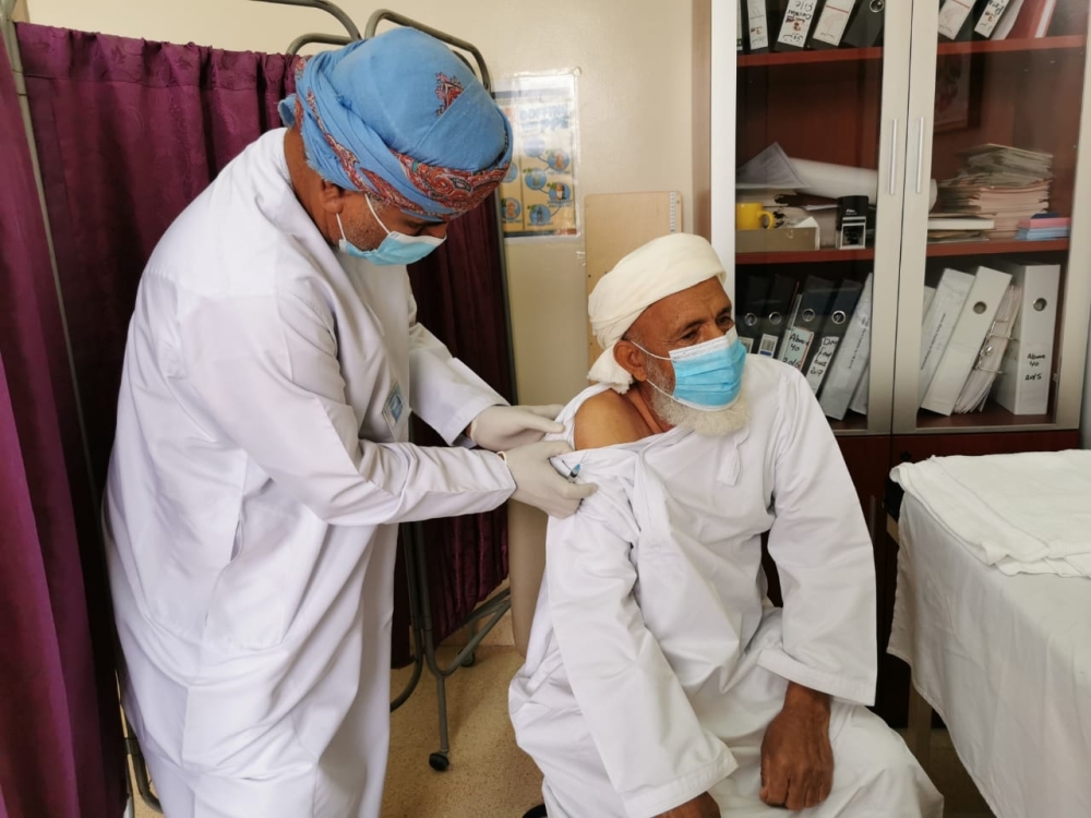 الجرعة الثانية لكبار السن