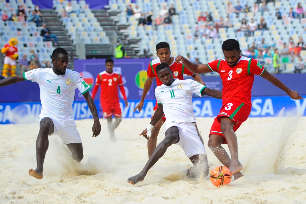 من مشاركة منتخب الشاطئية في كأس العالم روسيا
