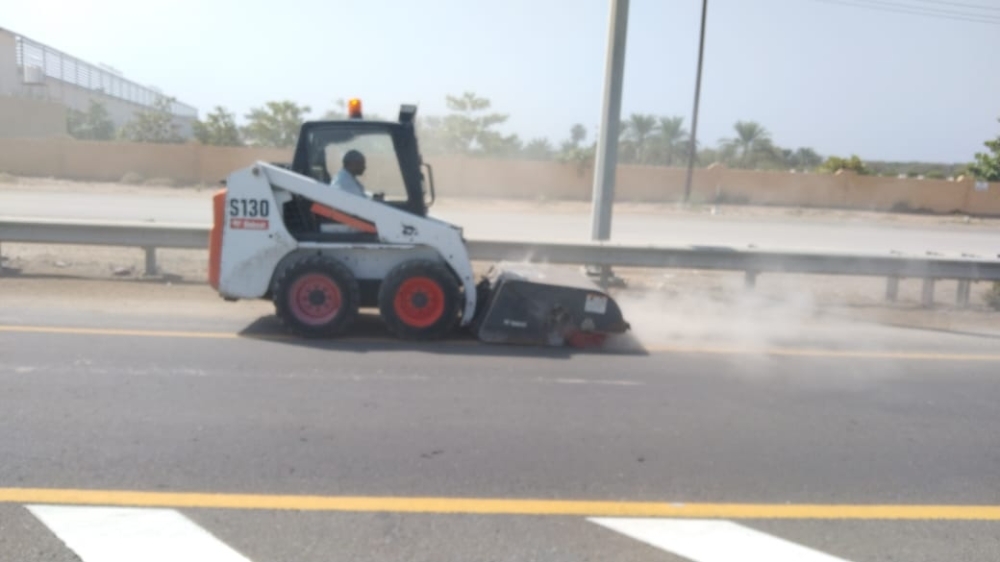 تنظيف الشوارع