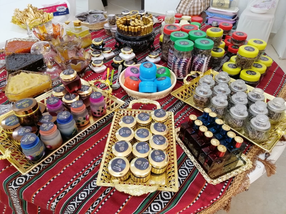 من منتجات مشروع أزهار العذراء 
