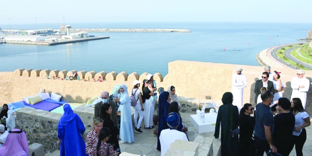 “قلعة مطرح” تتحضن معرض “أحلام العصر” للفن التركيبي “قلعة مطرح” تتحضن معرض “أحلام العصر” للفن التركيبي