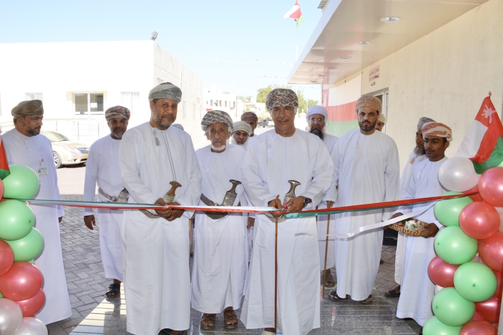 خلال افتتاح التوسعة الجديد لمستشفى بهلا 