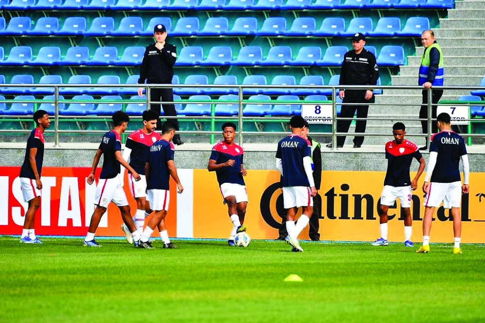 من تدريبات منتخب الشباب