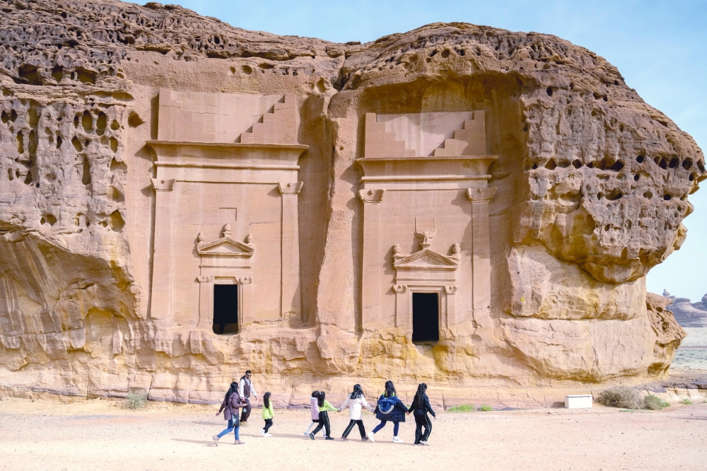 الحجر كانت المدينة الرئيسية لمملكة الأنباط «تصوير الهيئة الملكية لمحافظة العلا»