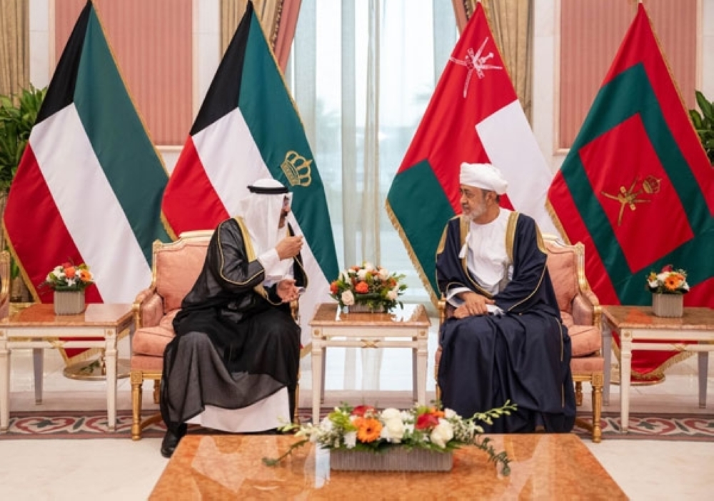 الكويت تبتهج بالمقدم الميمون لجلالة السلطان