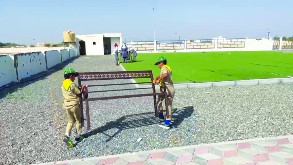إعادة تاهيل حديقة الفتح