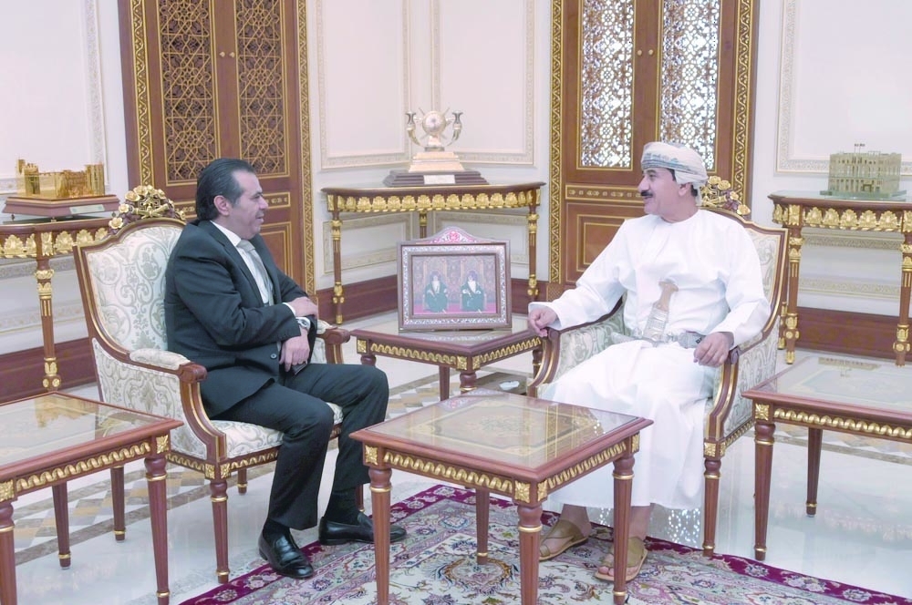 النعماني لدى استقباله السفير الأردني