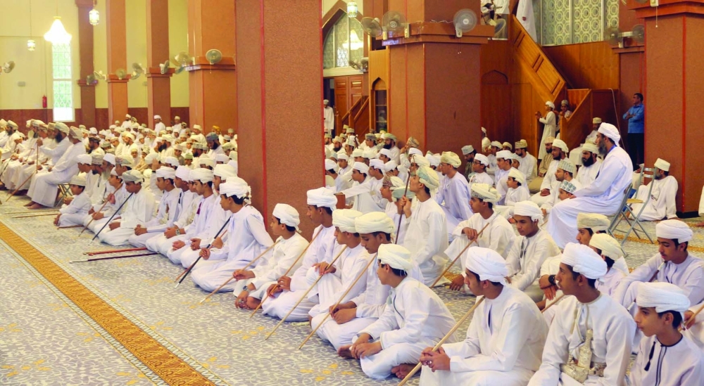 المركز ضمّ مجموعة كبيرة من الطلبة