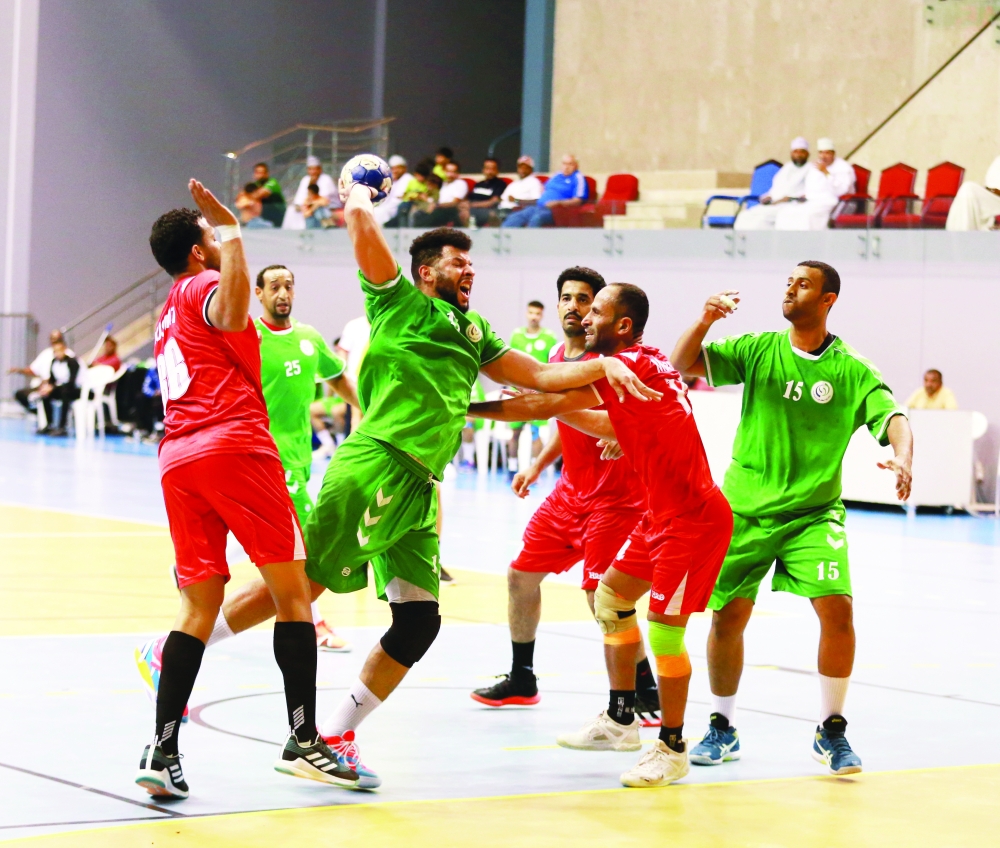 مشاركة أهلي سداب الماضية في دوري اليد