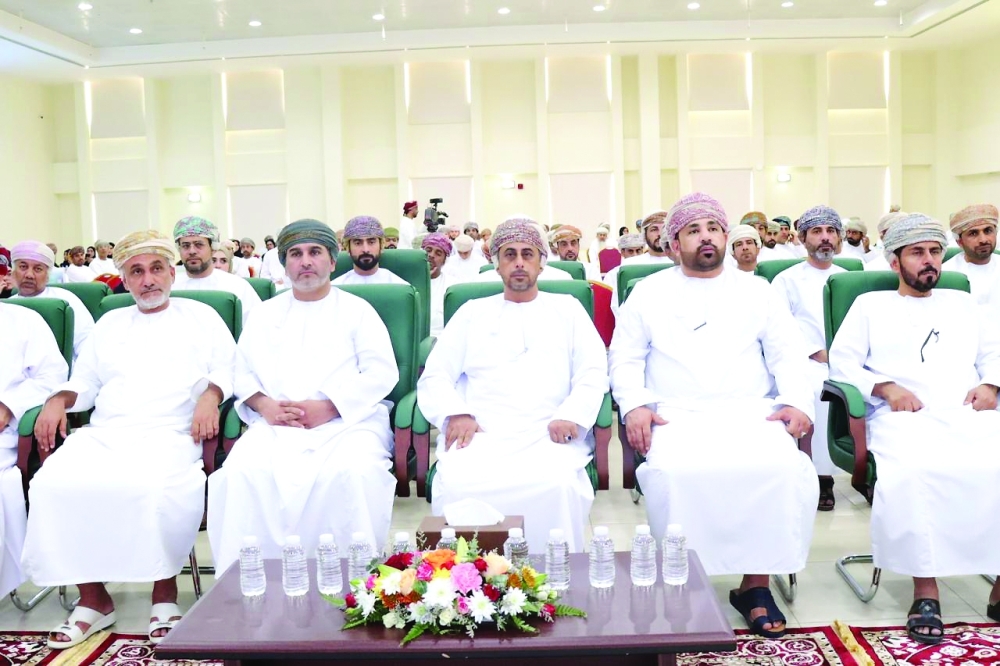 جانب من حضور فعاليات «كل عُمان»