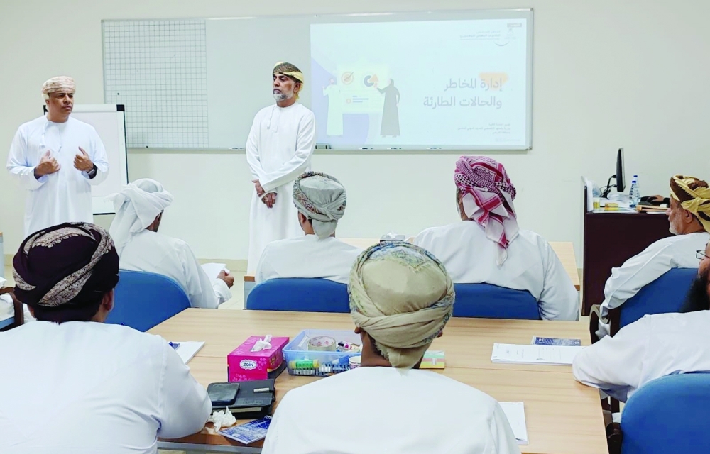 جانب من البرنامج الحالات الطارئة