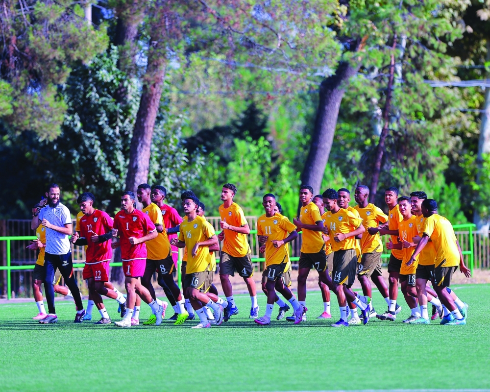 تدريب منتخب الشباب