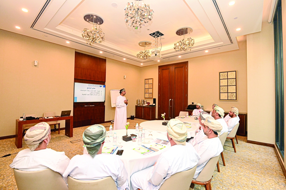 خلال البرنامج التدريبي