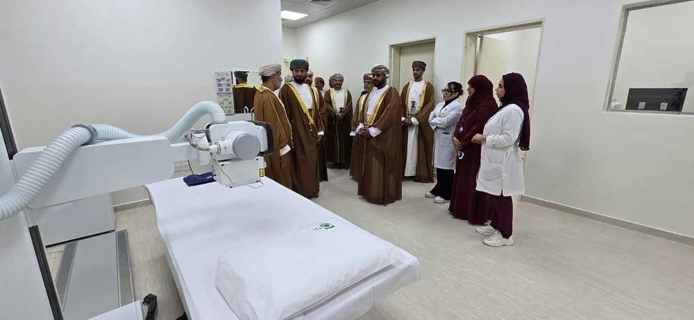 جولة تعريفية في أقسام المجمع والتعرف على المرافق الحديثة