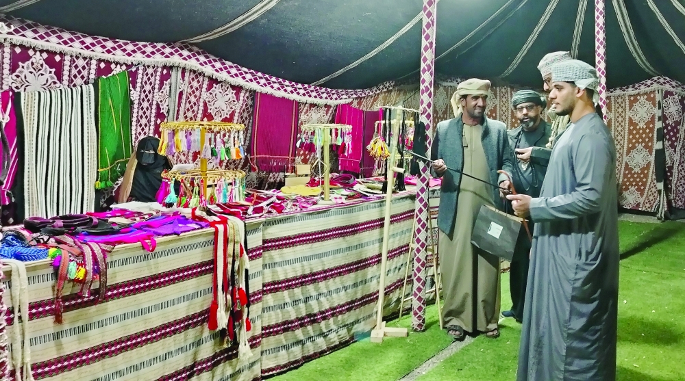 من معرض السوق الشعبي التقليدي