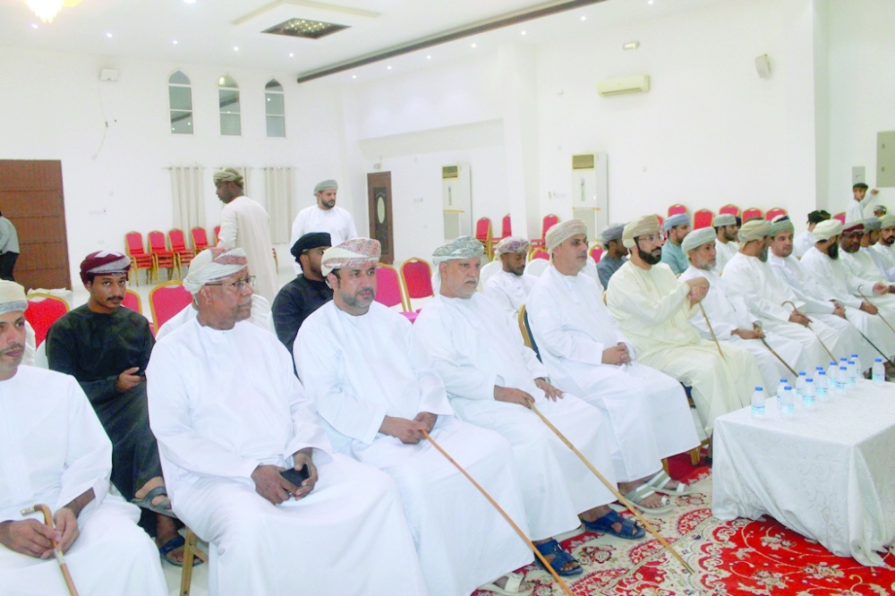 من احتفالية تكريم الفائزين بمسابقة الإبداع الثقافي بنادي بدية