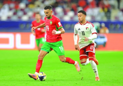 الأردن والمغرب في نهائي كأس العرب.. بعد غد 