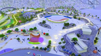 سلطنة عُمان – تتقدم أعمال البناء على طريق وواجهة جبل شمس بوتيرة سريعة