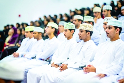 سلطنة عُمان – لقاء تعريفي للطلبة الجدد في الجامعة التقنية بالمصنعة