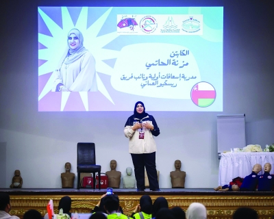 سلطنة عُمان – مشاركة مميزة لفريق “الإنقاذ” في معسكر الإسعافات الأولية بالبحرين