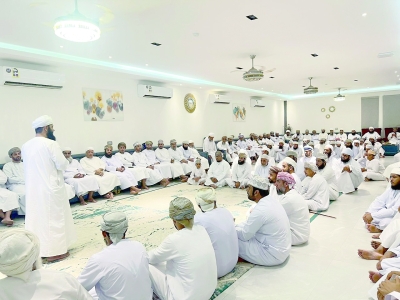 سلطنة عُمان – 96 ألف مستفيد من برامج الشؤون الإسلامية بمحافظة الظاهرة خلال العام الماضي