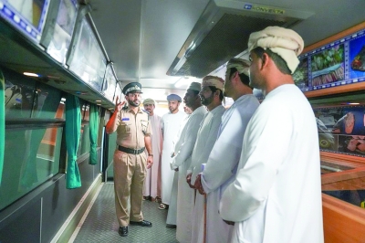 سلطنة عُمان – حملة للتوعية بمضار المخدرات في جعلان بني بوحسن