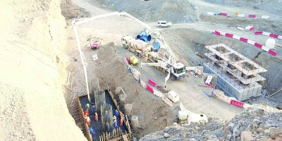 سلطنة عُمان – نسبة الإنجاز 55% من مشروع طريق الأبيلة الفياض بالبريمي