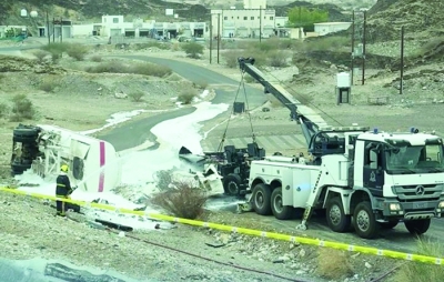 سلطنة عُمان – توفي شخص نتيجة تدهور خزان الوقود في العامرات