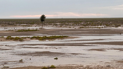 سلطنة عُمان – هطول الأمطار على ولاية محوت بالمحافظة الوسطى