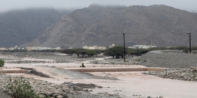 سلطنة عُمان – وهطلت أمطار رعدية متفاوتة الشدة على ولايات محافظة مسندم