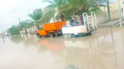 سلطنة عُمان – جهود حثيثة للتعامل مع تداعيات الحالة الجوية في جعلان بني بوحسن