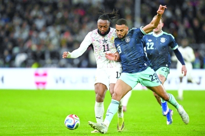 منتخب ألمانيا يقلق جماهيره بفوز صعب على غانا