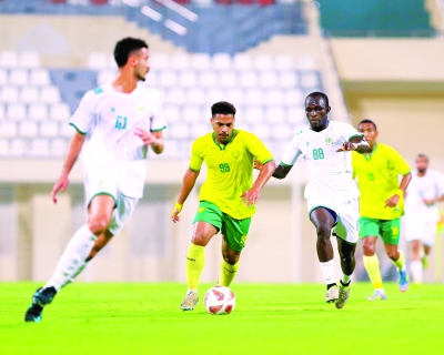 التعادل الإيجابي يحسم لقاء الخابورة وصحار