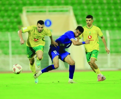 السيب المتصدر يتجاوز مضيفه صحم بدوري جندال