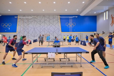 انطلاق بطولة شرطة عمان السلطانية لكرة الطاولة