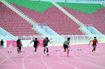 نجوم المنتخب الوطني يحتكرون المراكز الأولى في ختام دوري الاتحاد للقوى