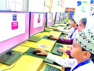 سلطنة عُمان – تنفيذ اختبارات دراسية دولية لقياس مهارات القراءة بمدارس البريمي