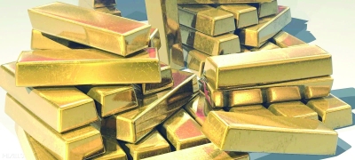 الذهب يهبط وسط مخاوف التضخم وترقب محادثات أمريكا وإيران