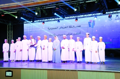 "تفريد" لتعليمية شمال الباطنة تحصد المركز الأول في مهرجان المسرح المدرسي الـ11