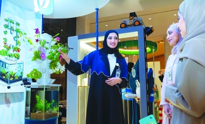 شركة طلابية تطور جهاز زراعة مائية ذكيا ذاتي التشغيل