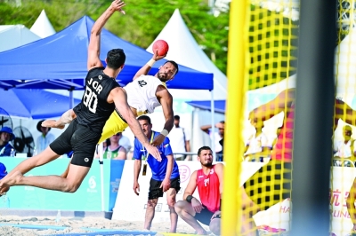 منتخب الطائرة الشاطئية يبلغ دور الثمانية في دورة الألعاب الآسيوية