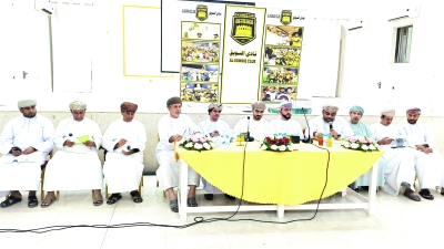 بعد ثلاث سنوات من التجميد فراس آل سعيد يعلن عودة الفريق الكروي الأول بنادي السويق للموسم القادم