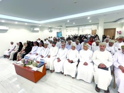 استعراض آلية تطبيق منظومة الإجادة المؤسسية بتعليمية مسقط