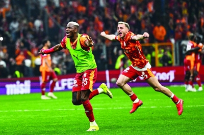 غلطة سراي يحسم لقب الدوري التركي للموسم الرابع تواليا