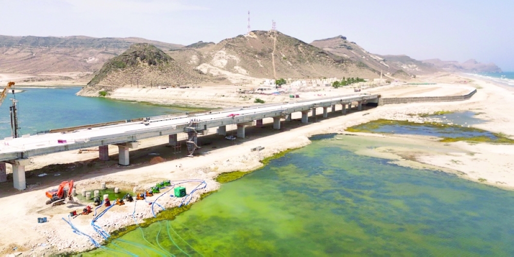 إنجاز 85 % من طريق وجسر المغسيل.. وافتتاح الحركة المرورية مط