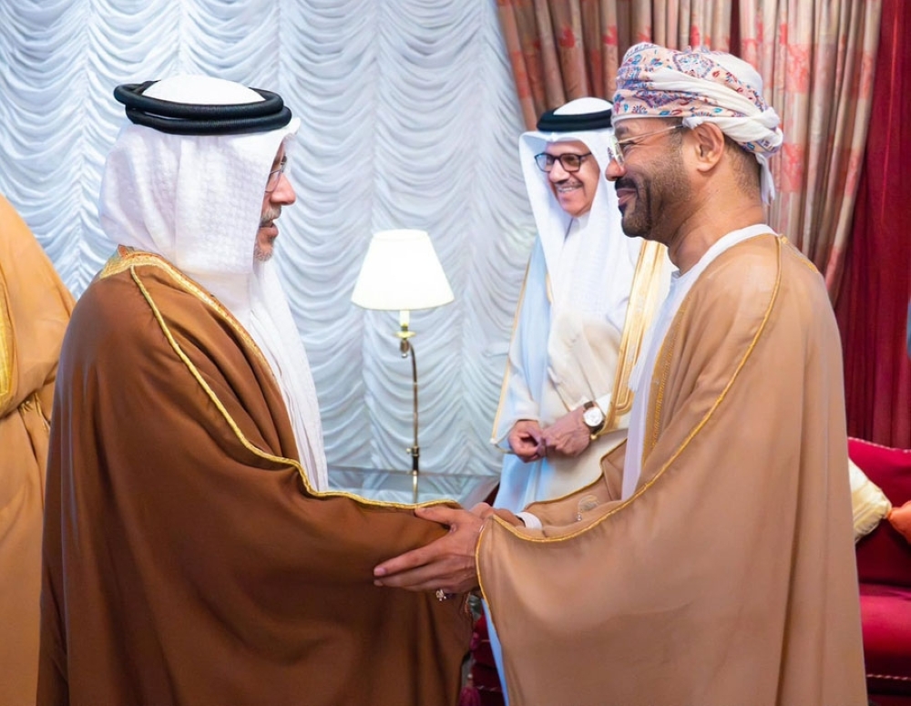 ولي العهد البحريني يستقبل وزير الخارجية