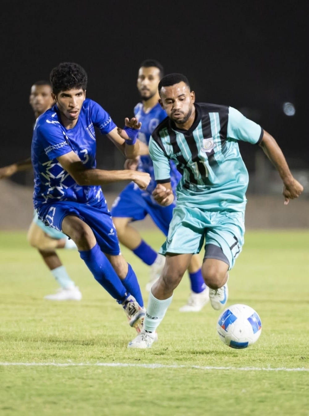 من مباريات دوري الهواة بنادي بهلا