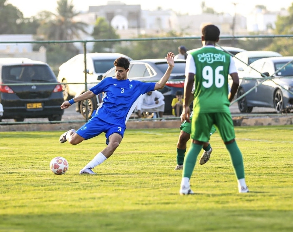 من مباريات دوري الهواة في شمال الباطنة