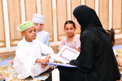 سلطنة عُمان – برامج القرآن الكريم الصيفية.. استثمار تربوي لبناء أجيال واعية معتزة بهويتها وقيمها الإسلامية سلطنة عُمان – برامج القرآن الكريم الصيفية.. استثمار تربوي لبناء أجيال واعية معتزة بهويتها وقيمها الإسلامية
